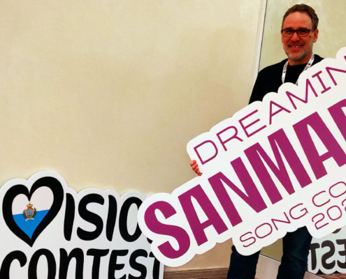 Roberto Quintavalle alle Live Audition del Dreaming San Marino Song Contest